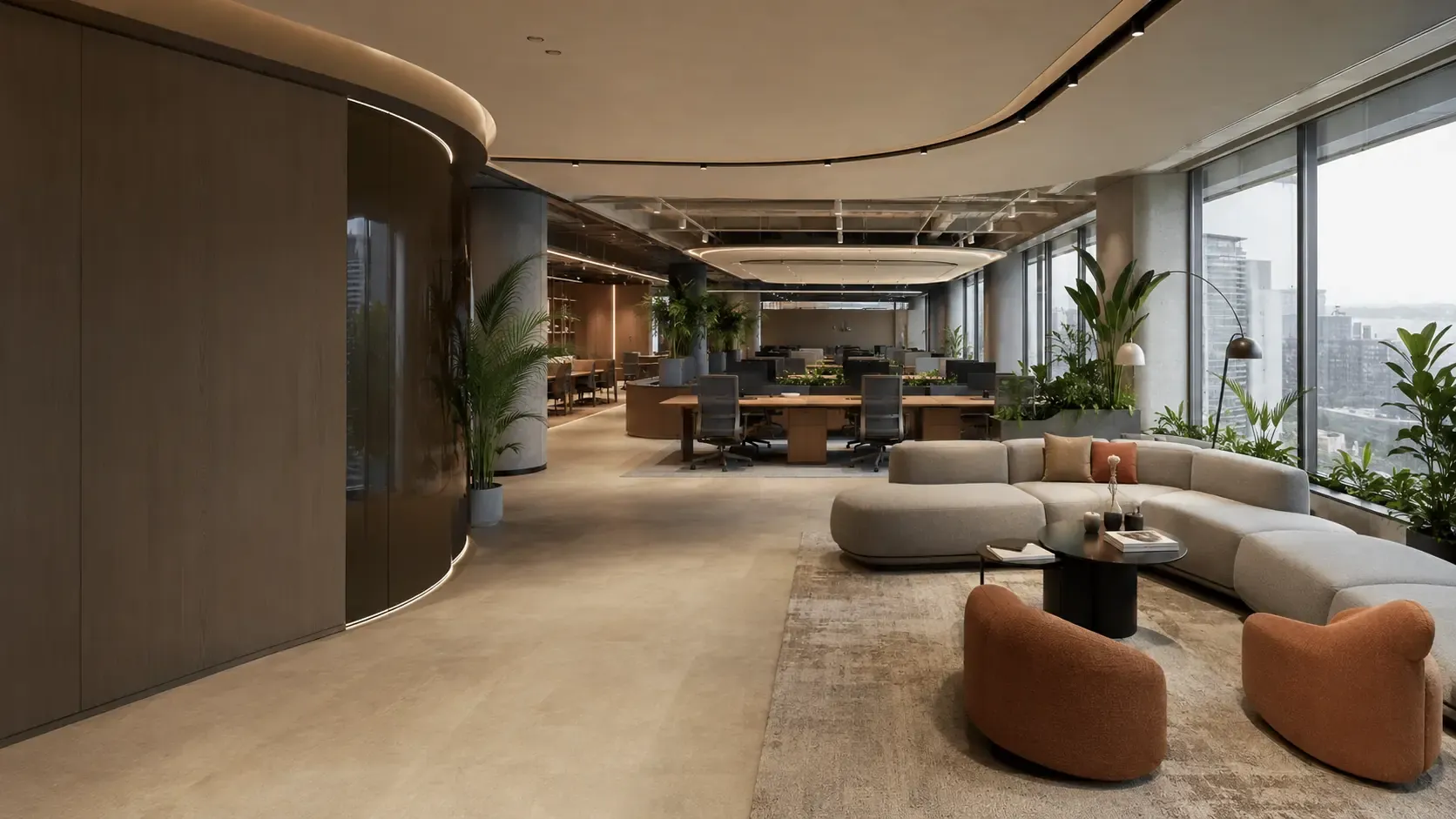 Corporate office project completed on an international scale