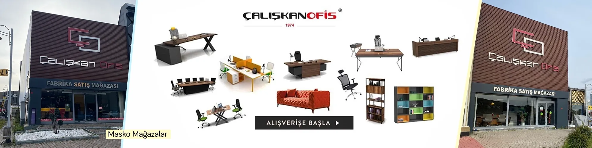 çalışkan ofis banner