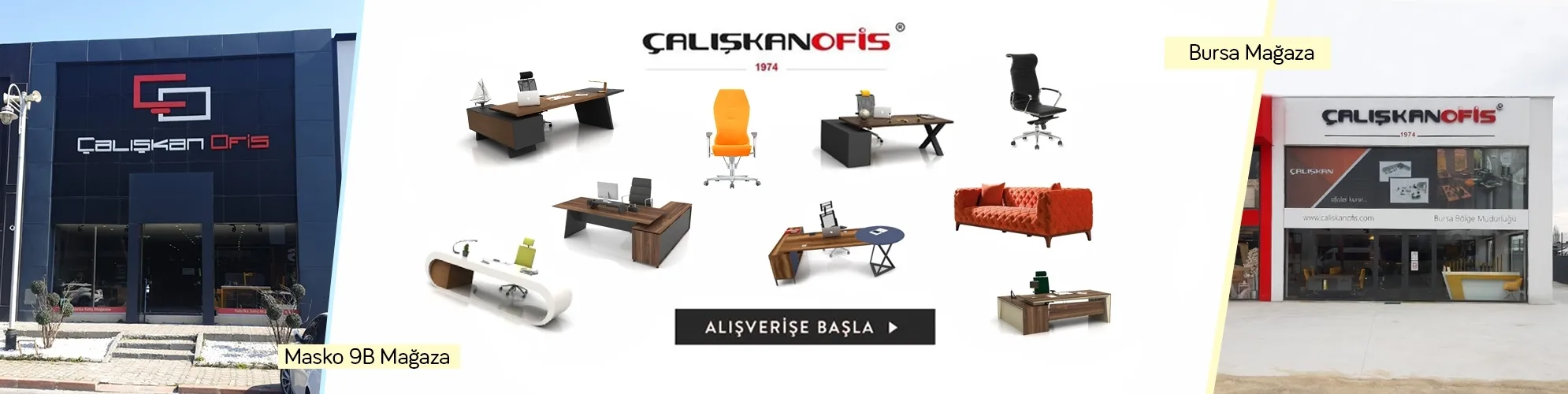 çalışkan ofis banner
