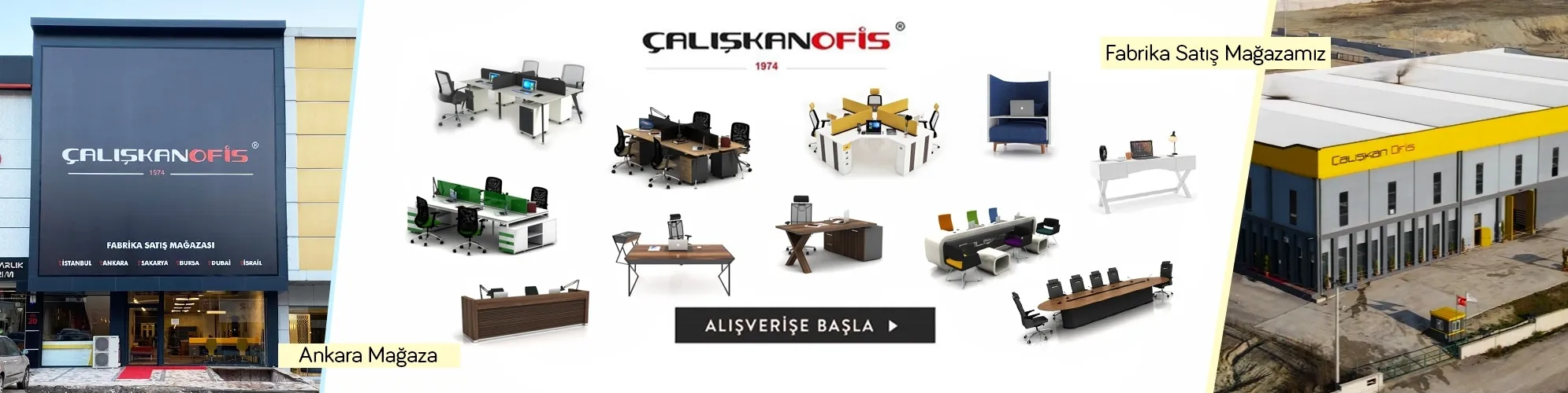 çalışkan ofis banner