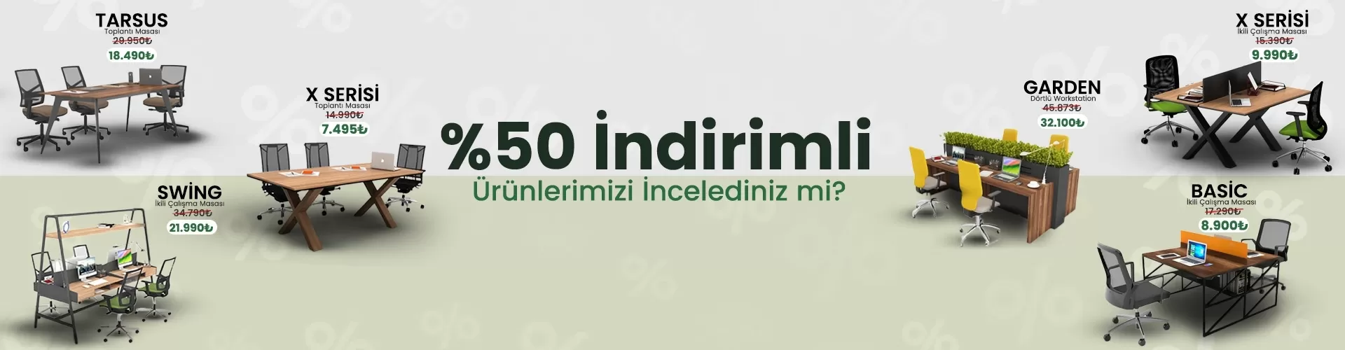 çalışkan ofis banner