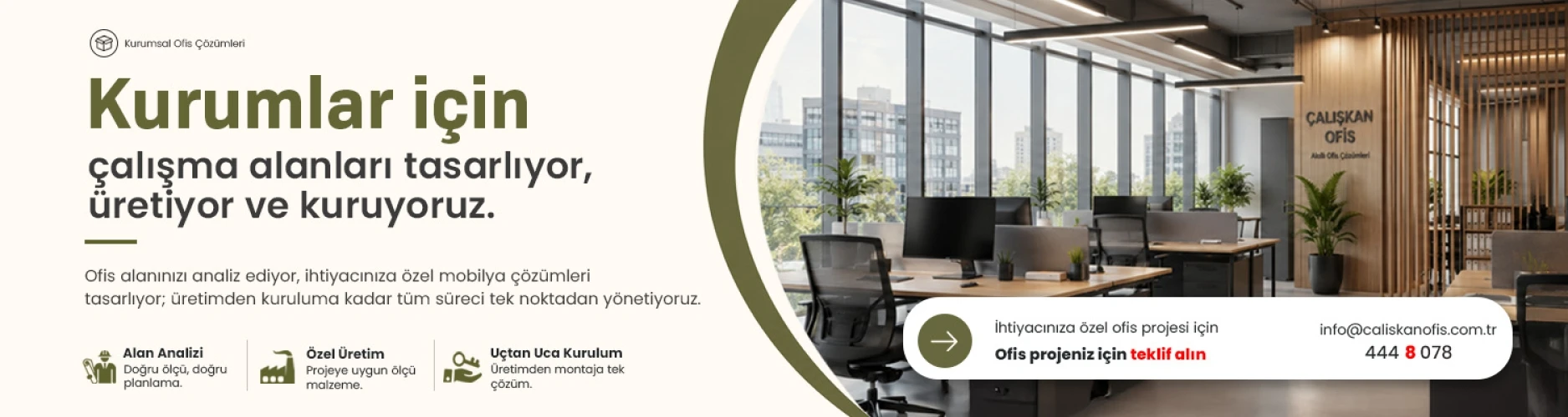 çalışkan ofis banner