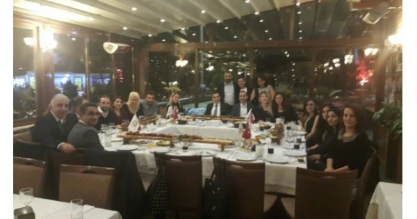 Moral,motivasyon yemeğinde bir araya geldik