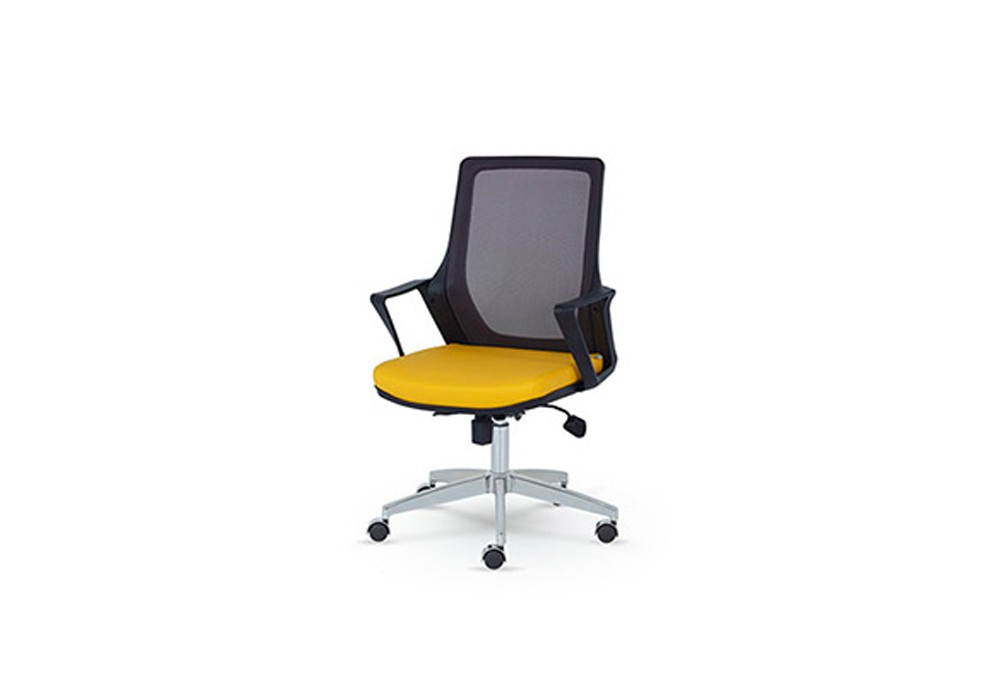 ALPHA OFFICE CHAIR CHROME FEET - AP 1512 K