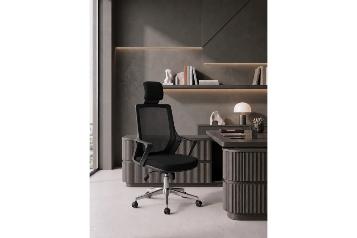 Alpha Executıve Chaır Chrome Feet- Ap 1511 K