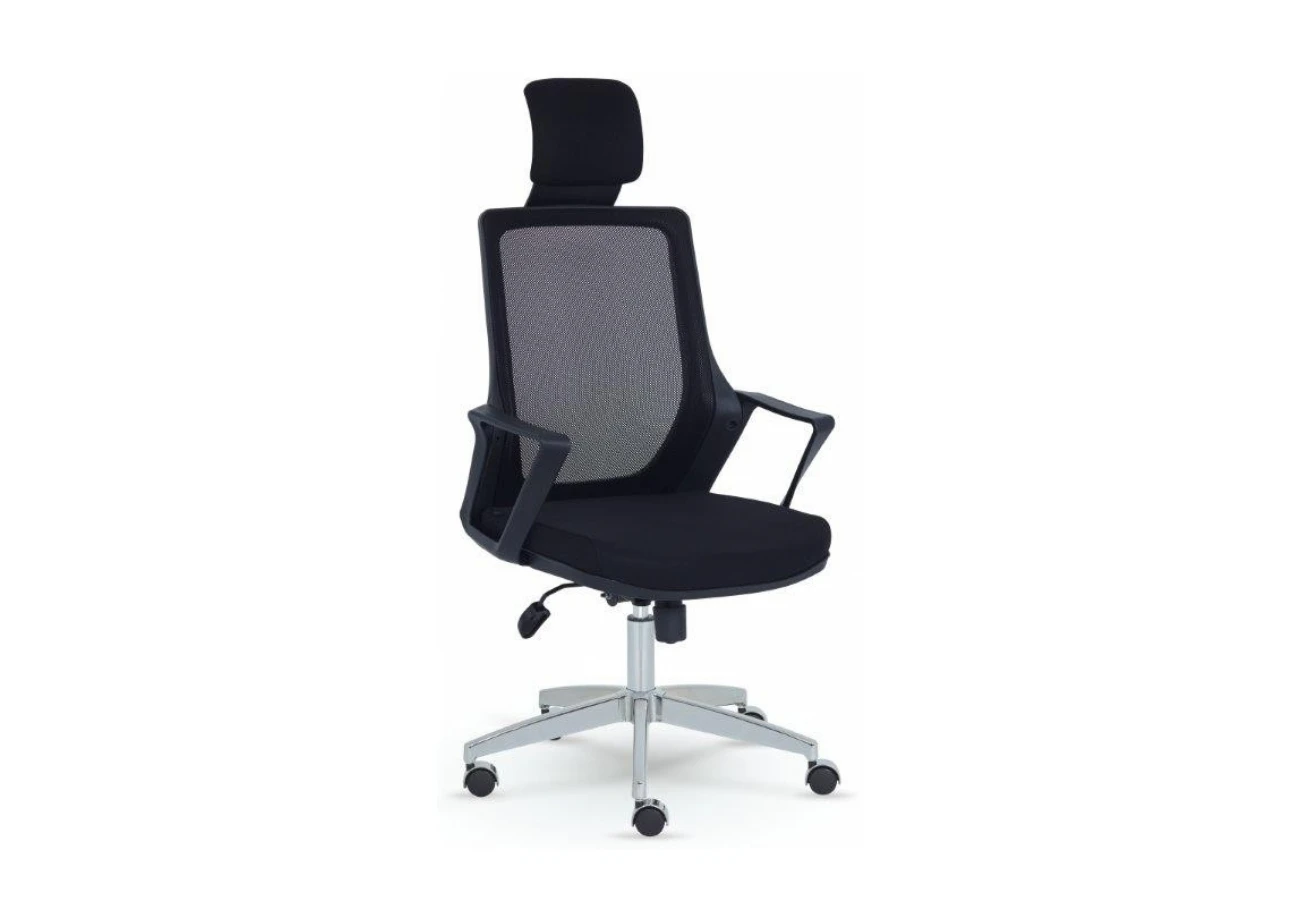 ALPHA EXECUTIVE CHAIR CHROME FEET- AP 1511 K