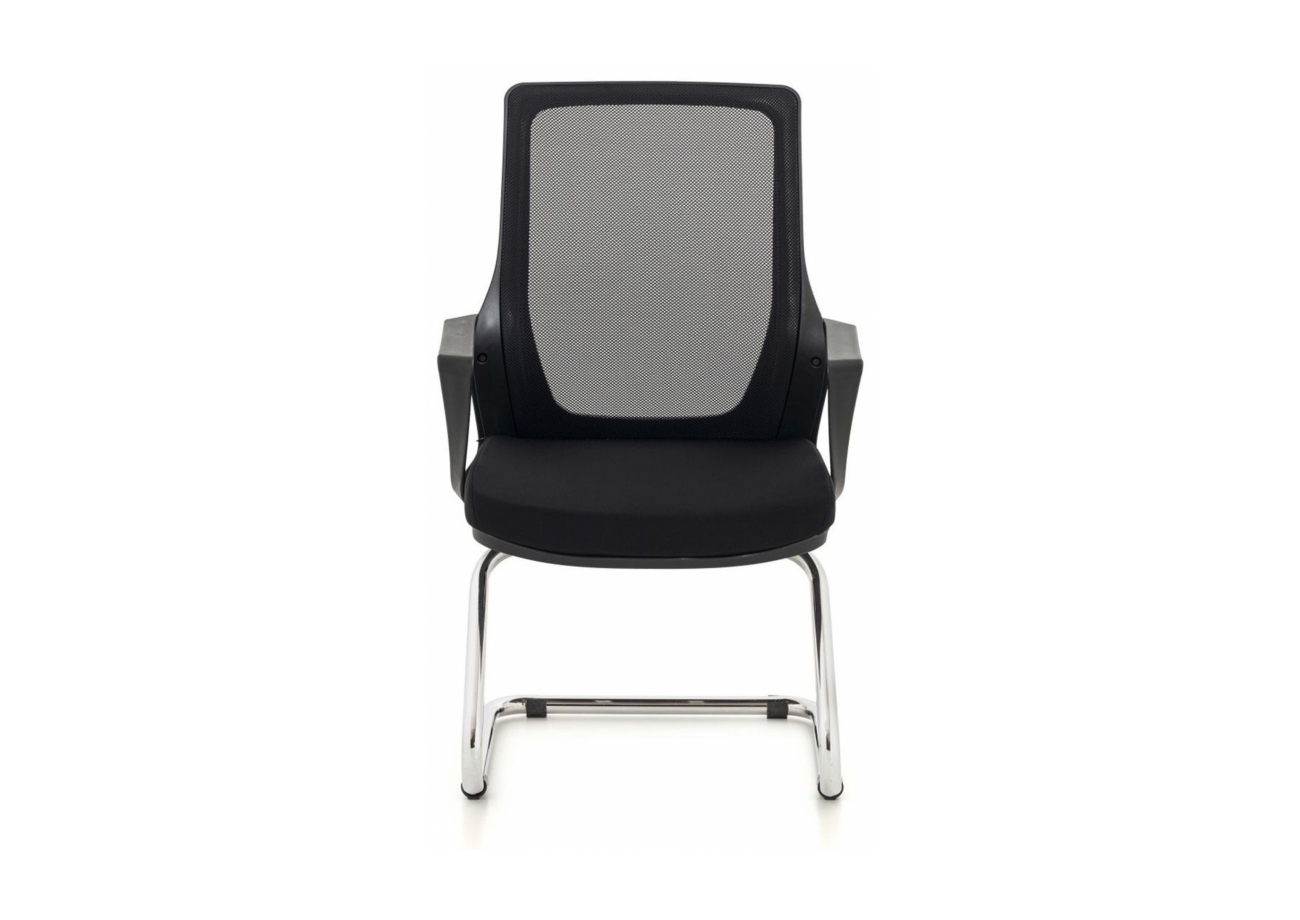 ALPHA VISITOR CHAIR CROME FEET- AP 1554 K