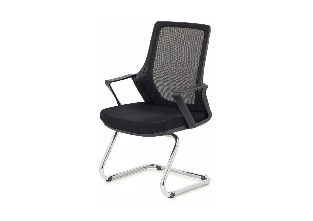 ALPHA VISITOR CHAIR CROME FEET- AP 1554 K