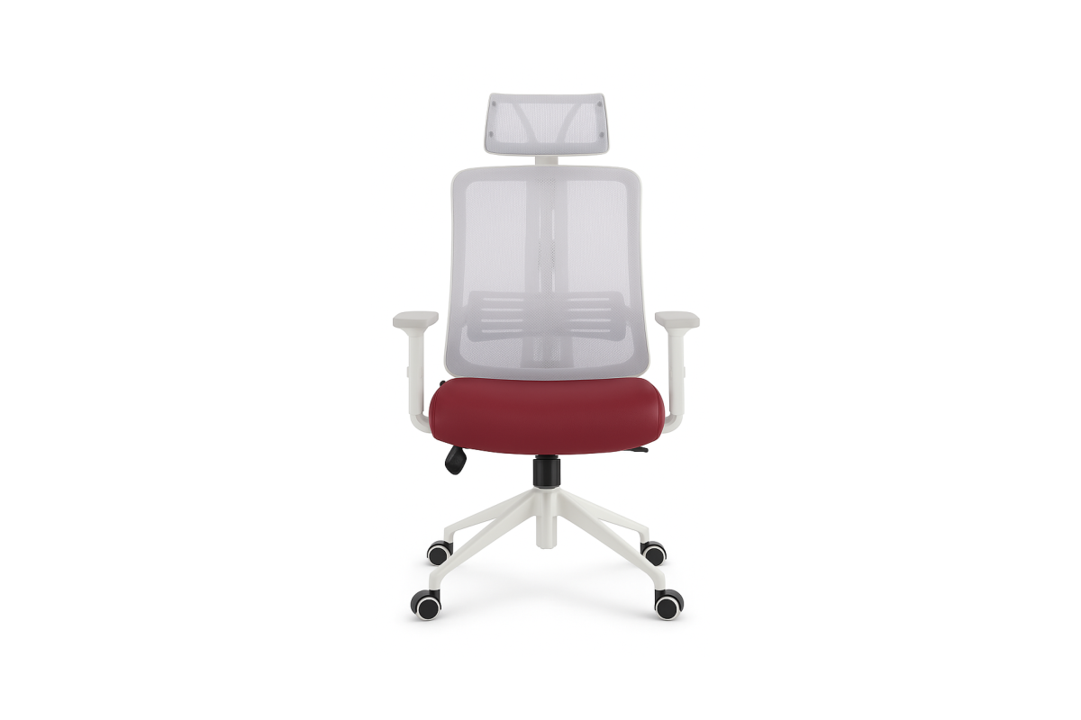 ANKA WHITE OFFICIAL CHAIR