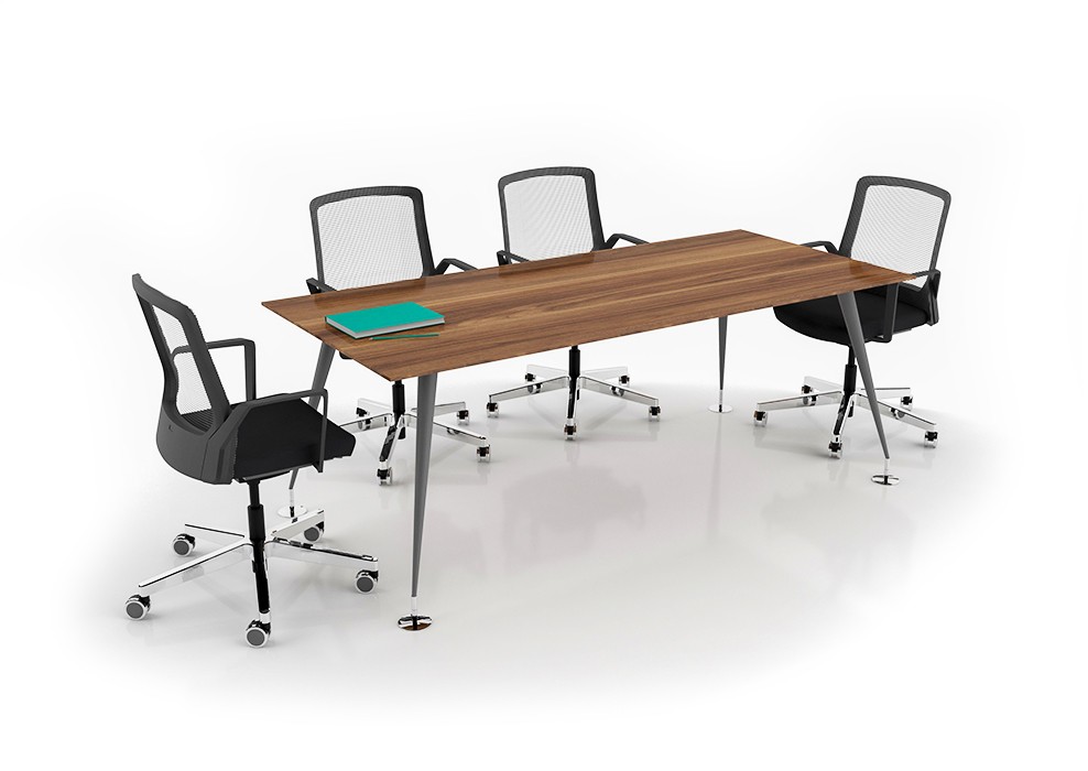 ARCI LACQUERED WOOD MEETING TABLE