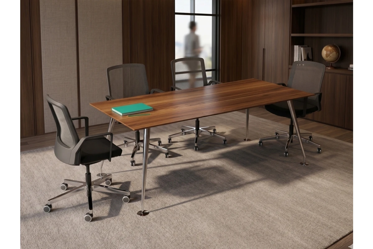 Arcı Lacquered Wood Meetıng Table