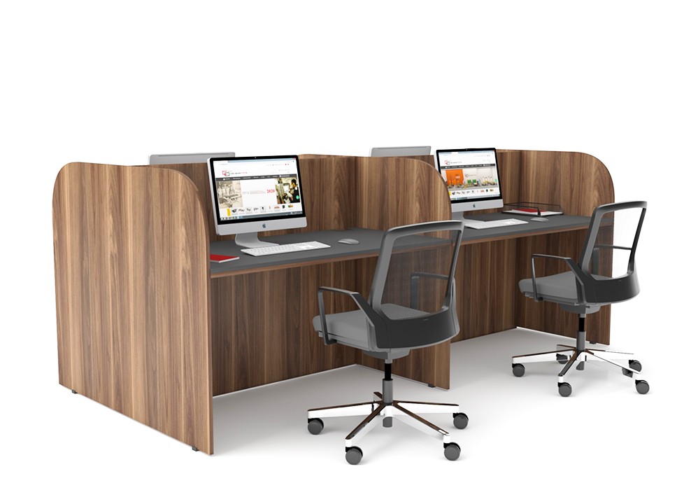 CALL CENTER-4 PERSON WORKSTATION DESK