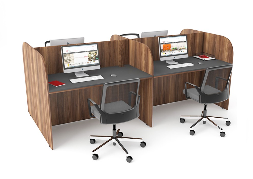 CALL CENTER-4 PERSON WORKSTATION DESK