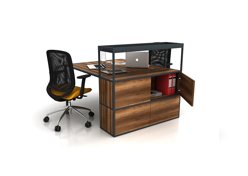 CAZZ 2 PERSON WORKSTATION DESK