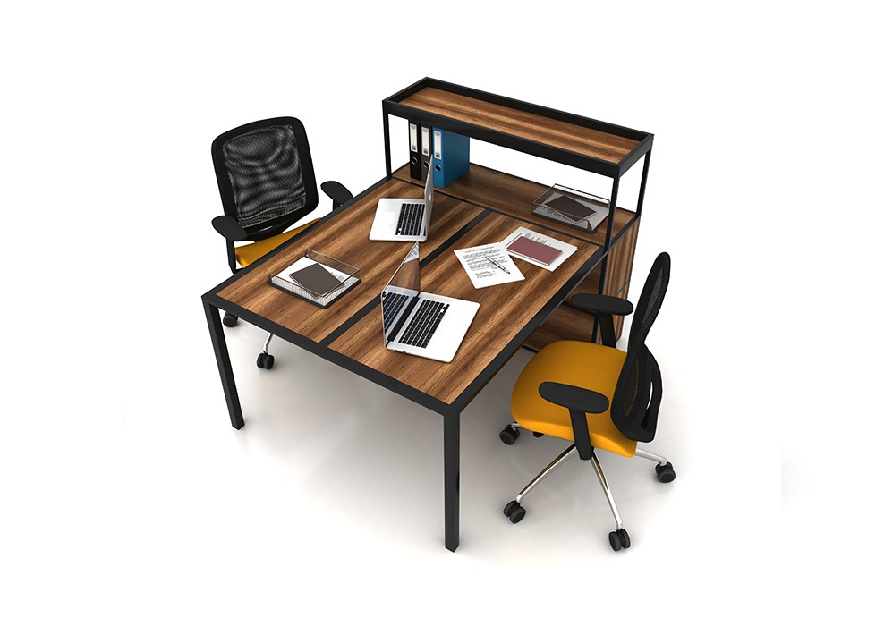 CAZZ 2 PERSON WORKSTATION DESK