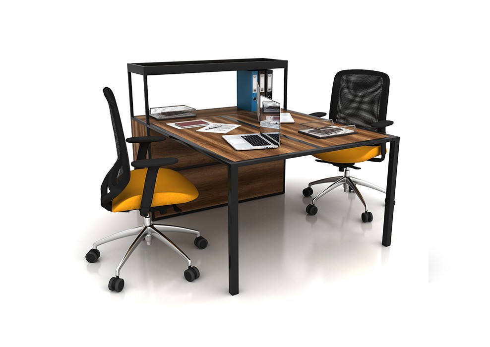 CAZZ 2 PERSON WORKSTATION DESK