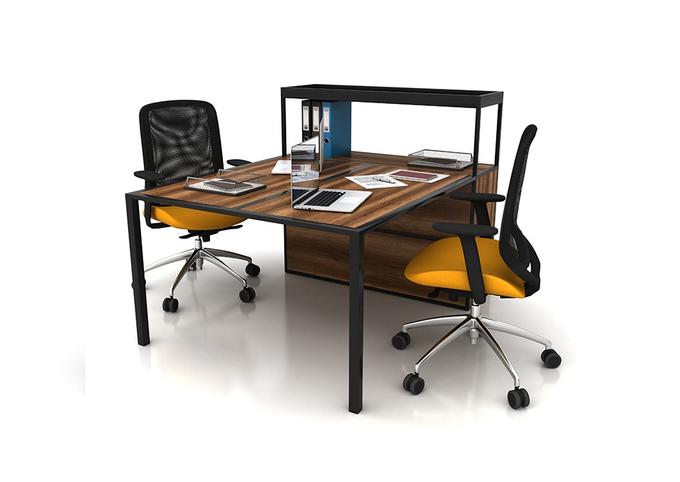 CAZZ 2 PERSON WORKSTATION DESK