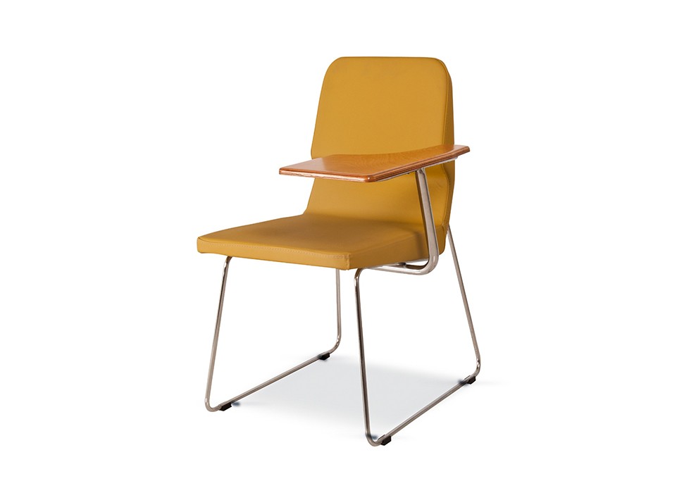 COOL VISITOR CHAIR WITH WRITING PAD-COL-01