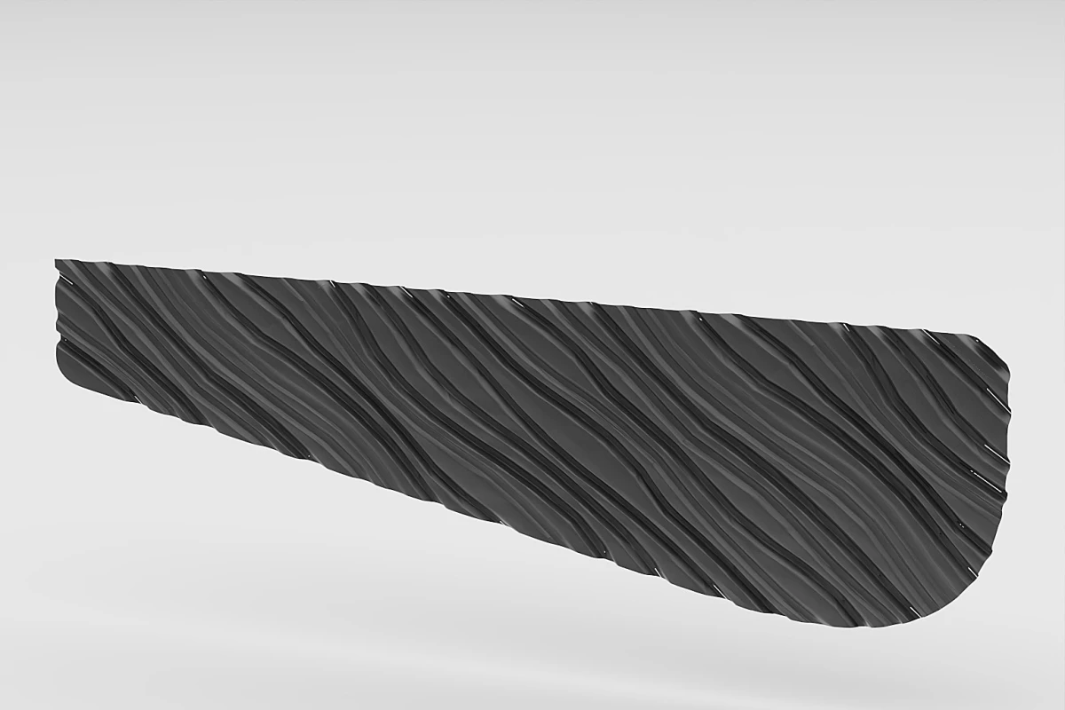 Wave Patterned Curtaın