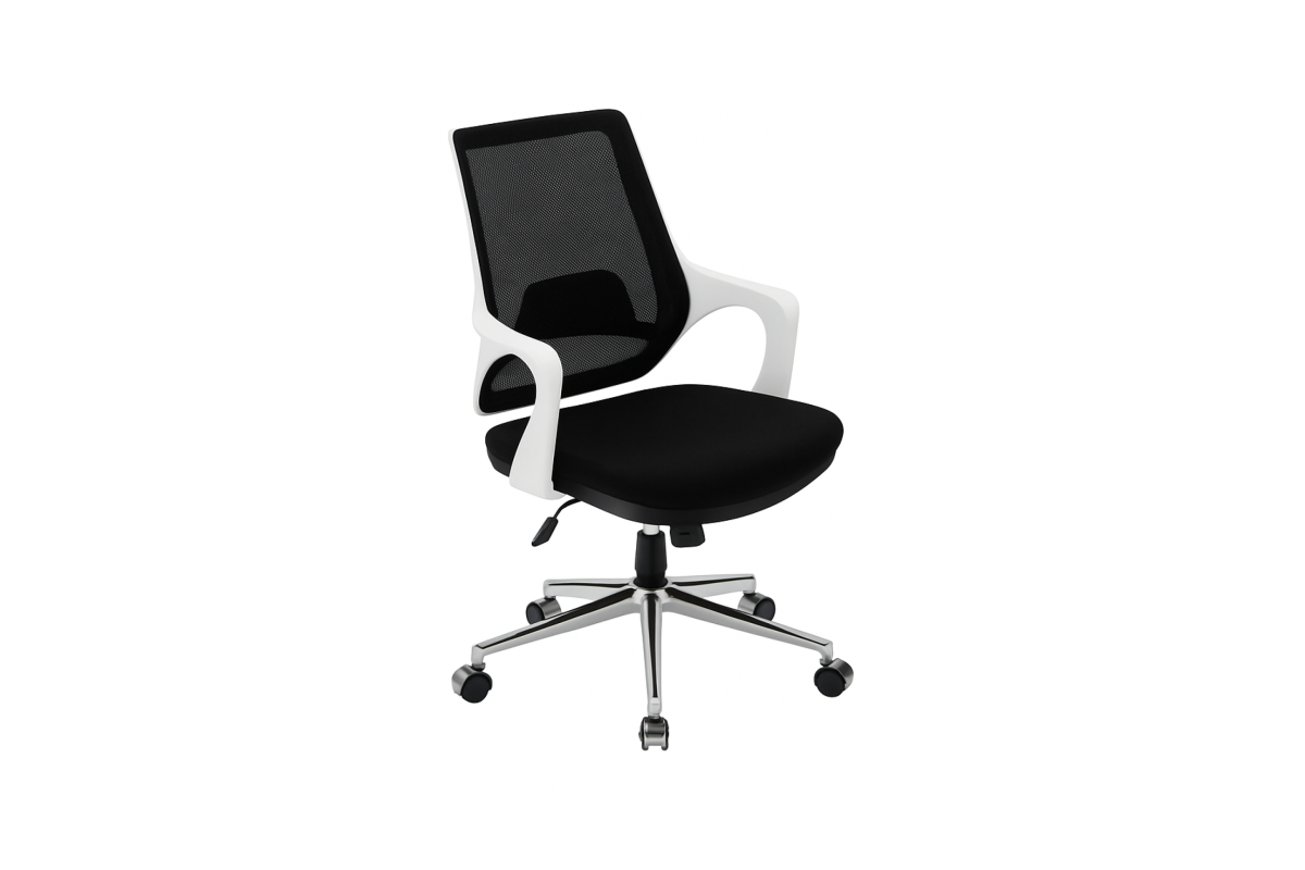 DETİ WORKING CHAIR (WHITE PLASTIC PARTS)