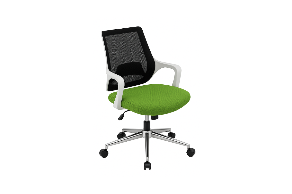 DETİ WORKING CHAIR (WHITE PLASTIC PARTS)