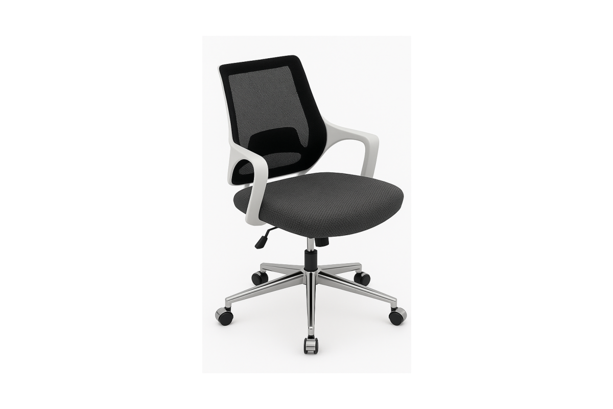 DETİ WORKING CHAIR (WHITE PLASTIC PARTS)