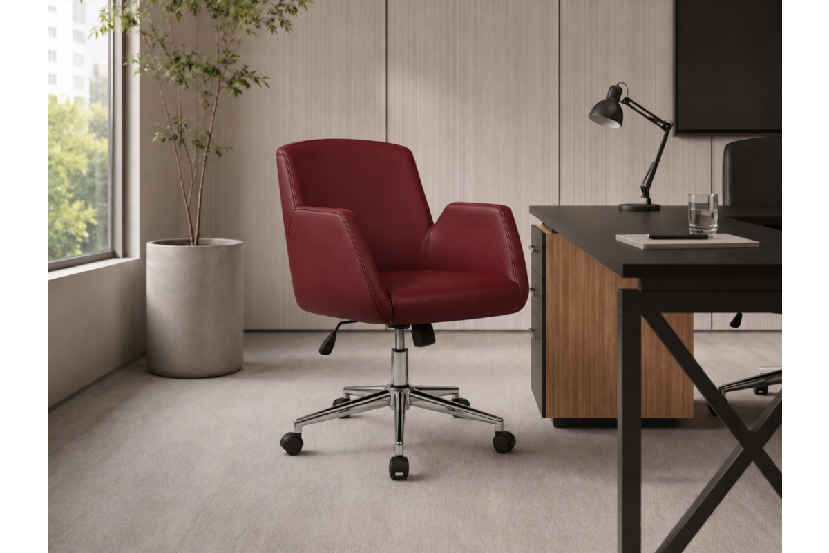 EKIN WORK CHAIR TILT MECHANISM CHROME YILDIZ LEGS - EKN 02 100