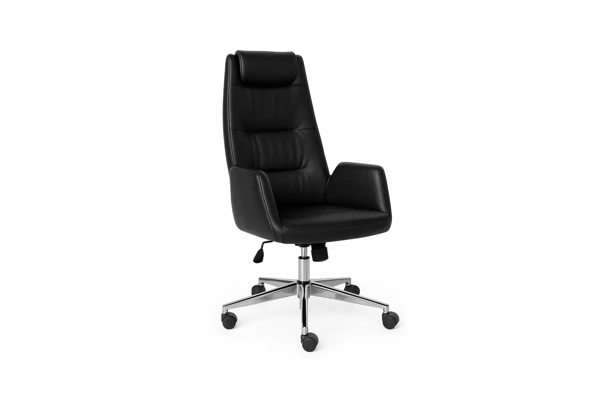 EKIN EXECUTIVE CHAIR MÉCANISME D'INCLINAISON PIEDS ÉTOILE CHROMÉS - EKN 01 100