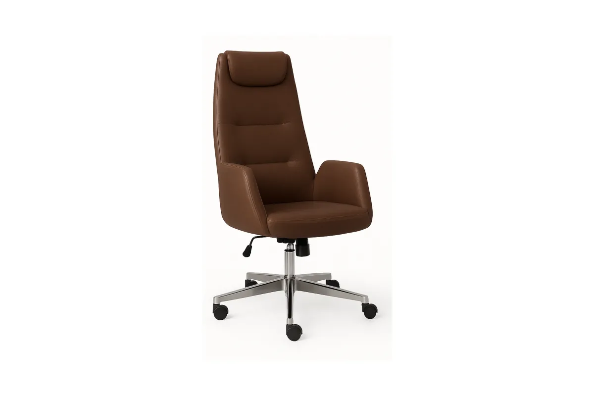 EKIN EXECUTIVE CHAIR MÉCANISME D'INCLINAISON PIEDS ÉTOILE CHROMÉS - EKN 01 100
