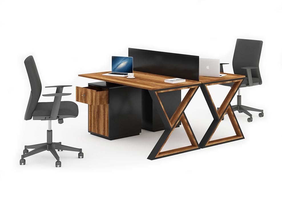 ELF DOUBLE STUDY DESK