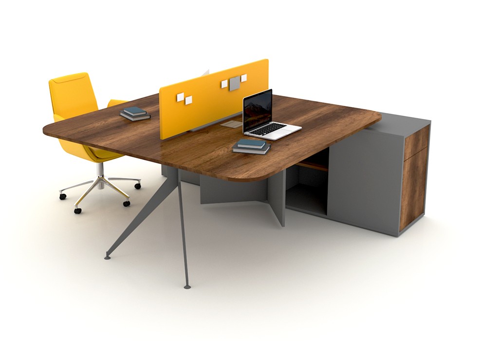 FLORA DOUBLE STUDY DESK