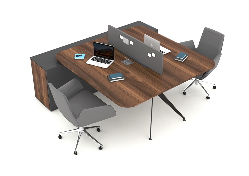 FLORA DOUBLE STUDY DESK