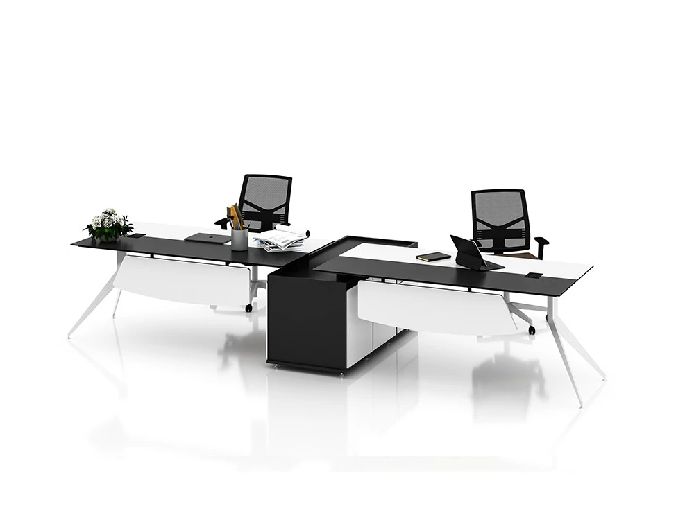 Table D'Étude Double Horızontale Flora