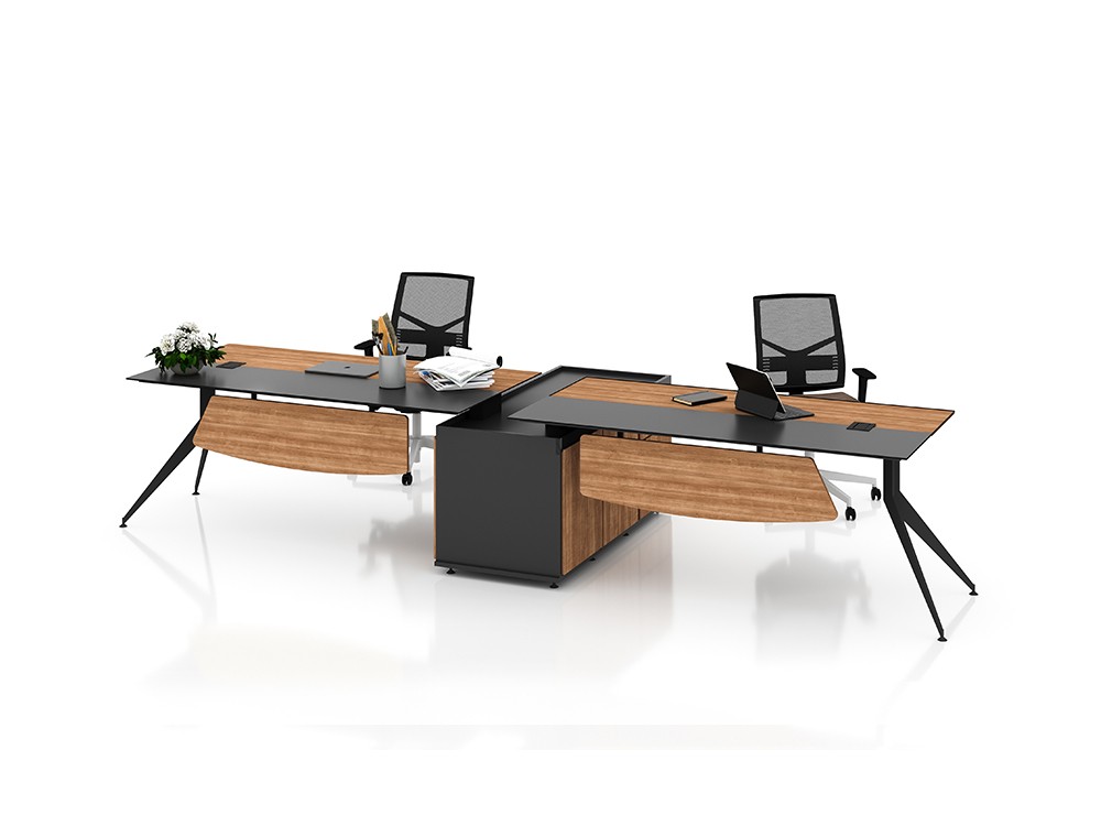 FLORA HORIZONTAL DOUBLE STUDY TABLE