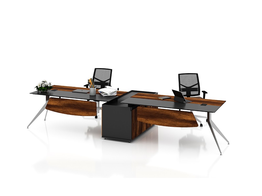 FLORA HORIZONTAL DOUBLE STUDY TABLE