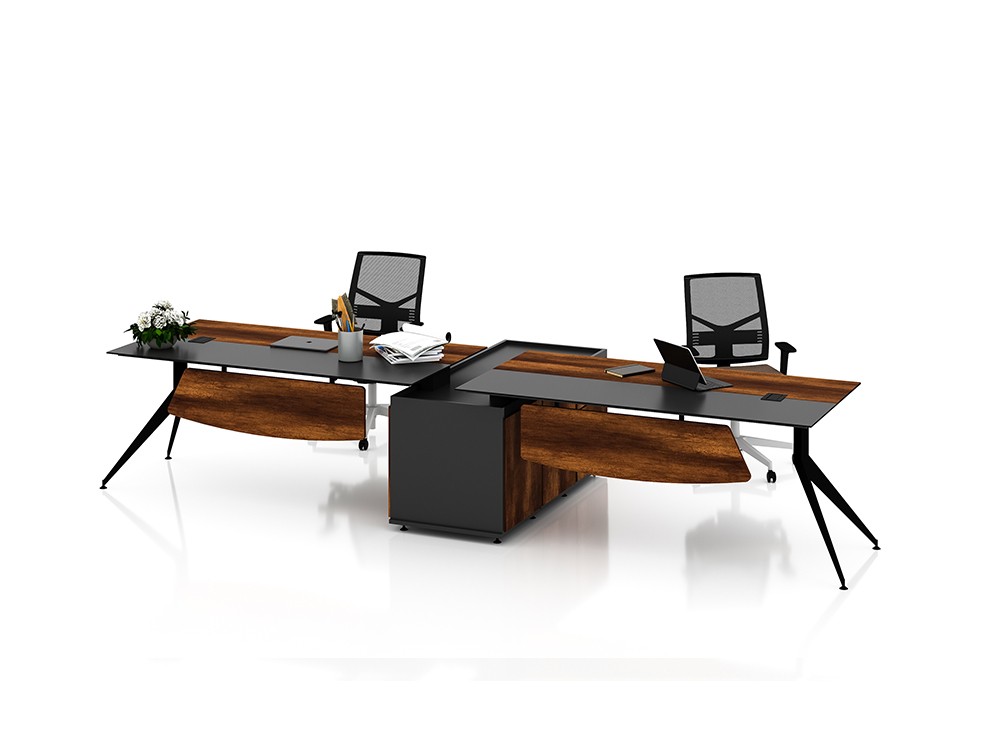 FLORA HORIZONTAL DOUBLE STUDY TABLE