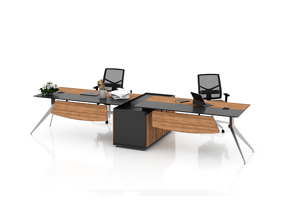 FLORA HORIZONTAL DOUBLE STUDY TABLE