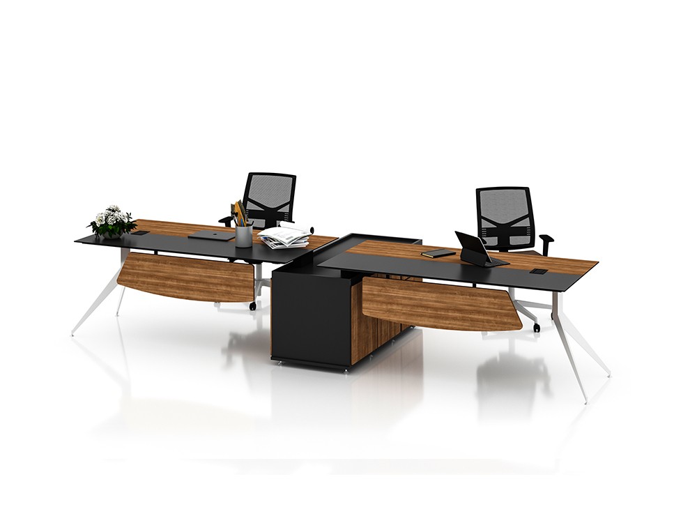 FLORA HORIZONTAL DOUBLE STUDY TABLE