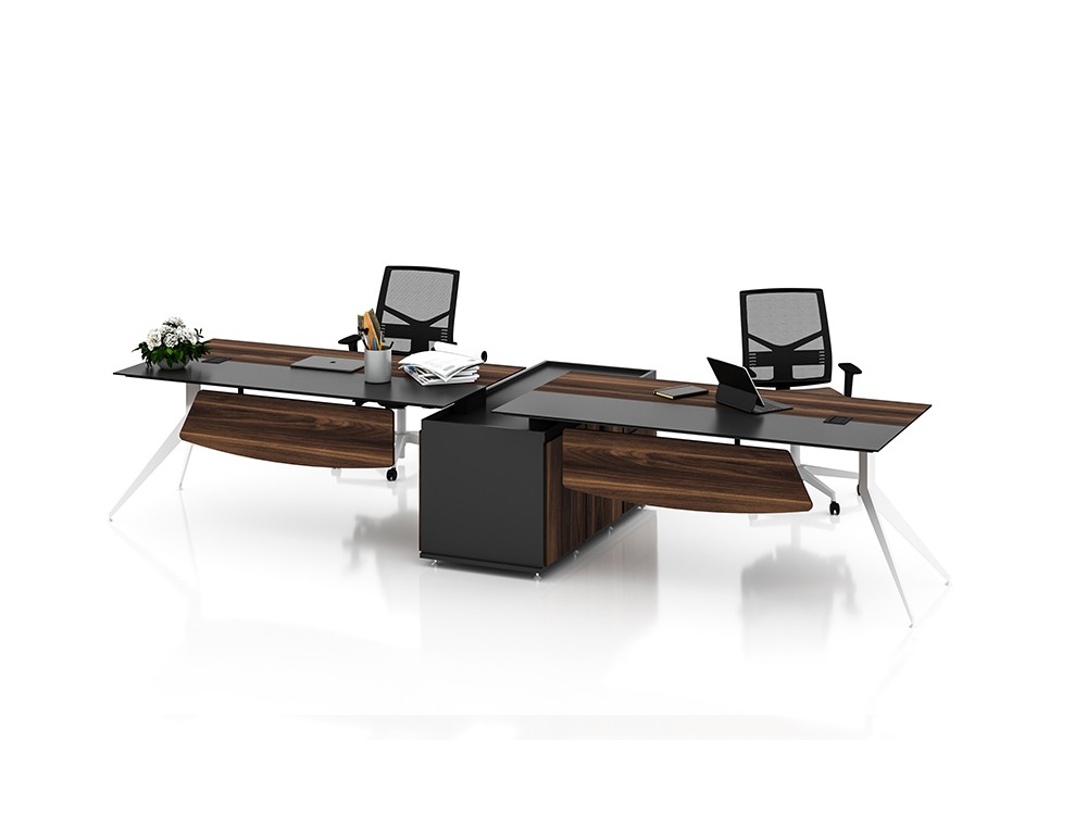 FLORA HORIZONTAL DOUBLE STUDY TABLE