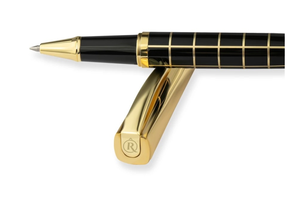 FLOW SİYAH GOLD ROLLER KALEM