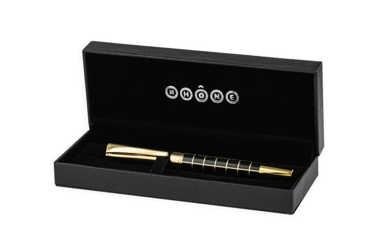 FLOW SİYAH GOLD ROLLER KALEM