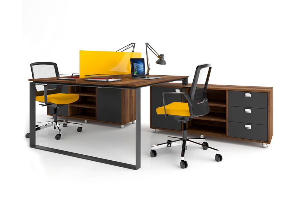 GIFT 2 PERSON WORKSTATION DESK