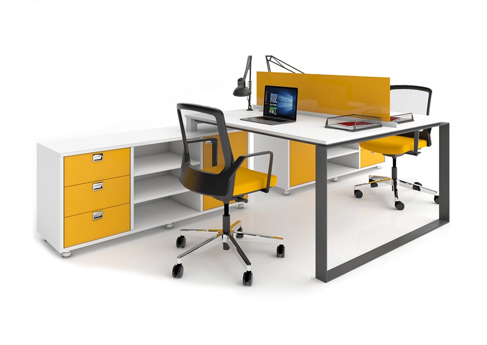 GIFT 2 PERSON WORKSTATION DESK