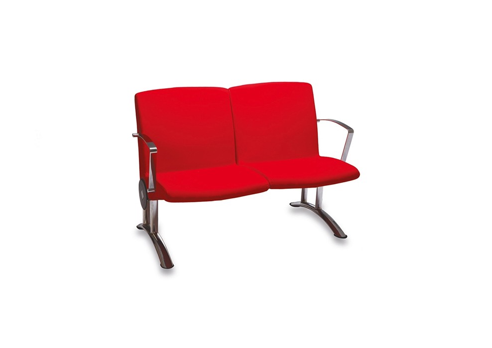 GISA DOUBLE SEAT WAITING CHAIR-GI 3215 K