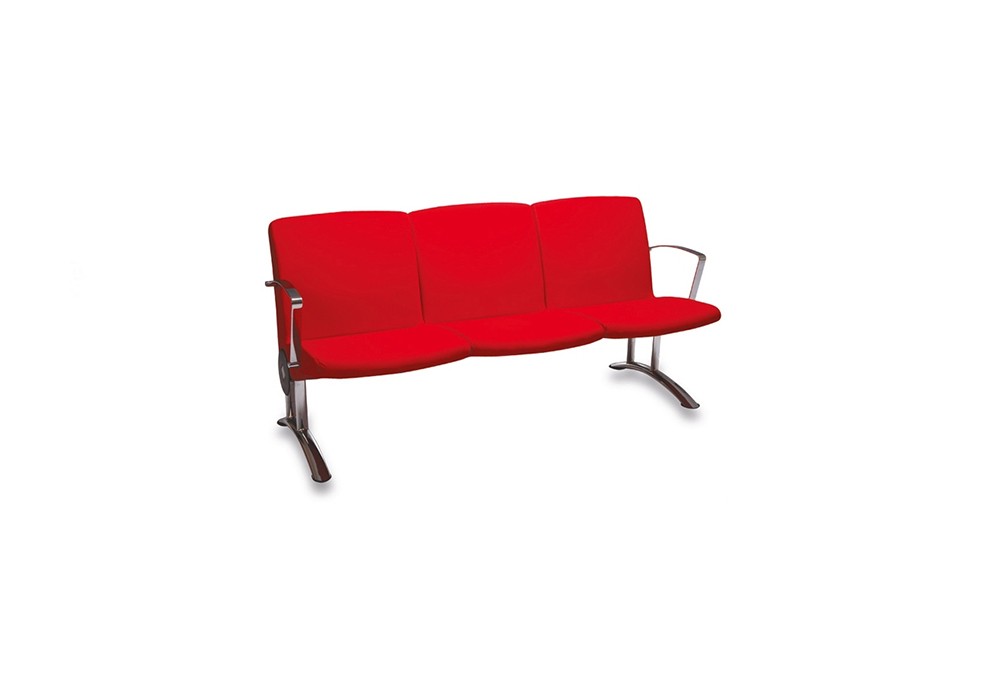 GISA TRIPLE SEAT WAITING CHAIR-GI 3217 K