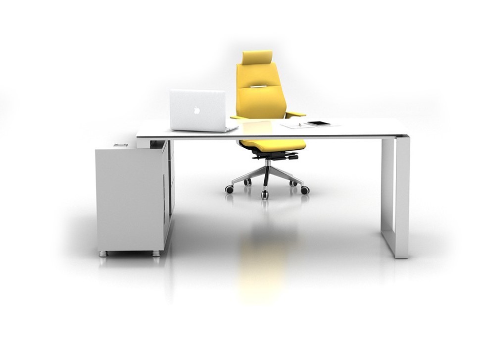 GLASS OFFICE DESK