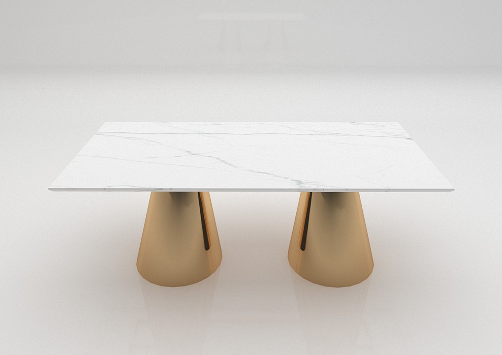 GOLD MEETING TABLE