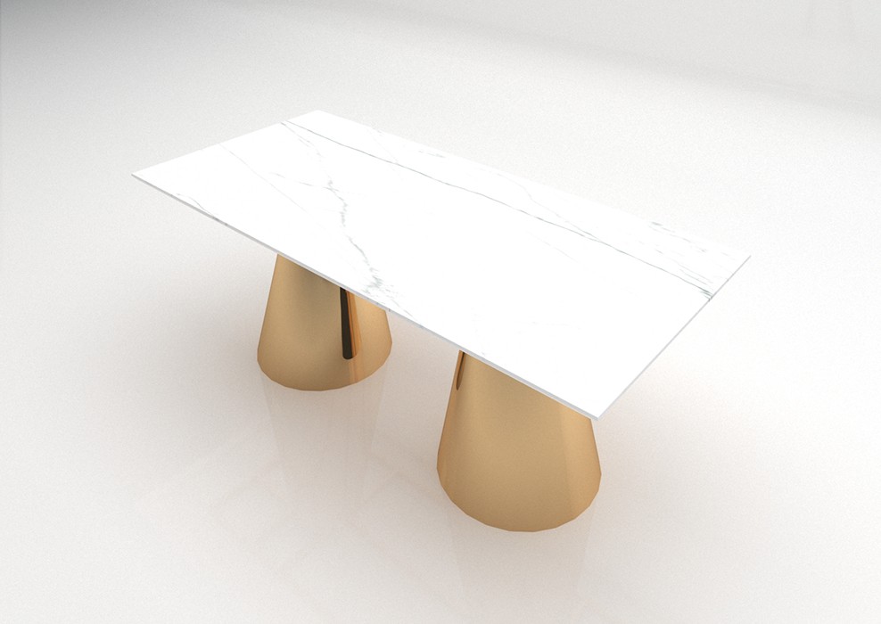 GOLD MEETING TABLE