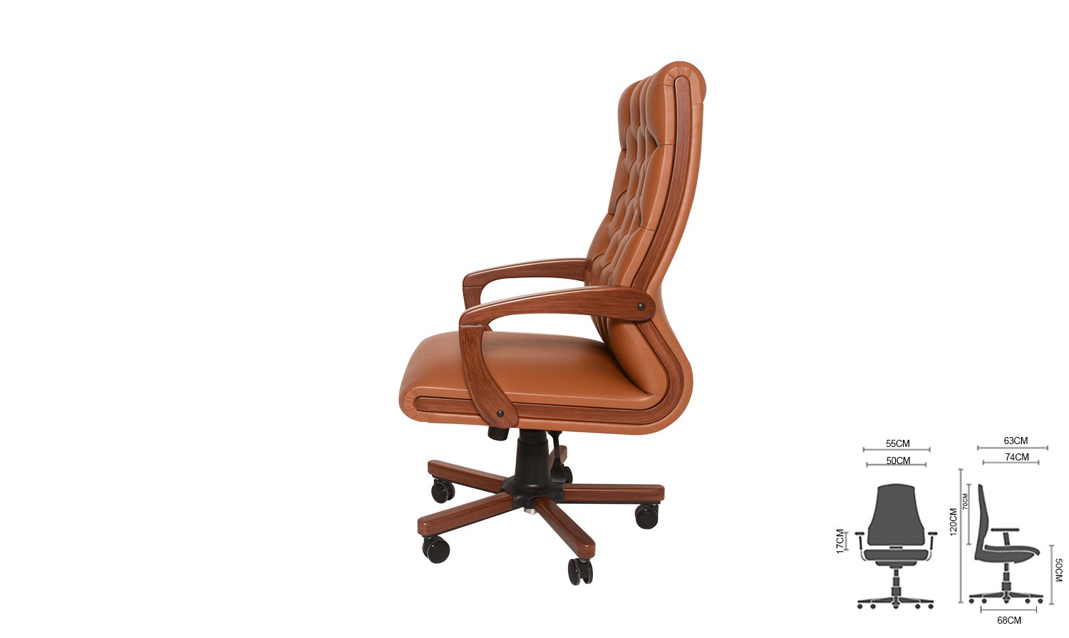 FAUTEUIL DE DIRECTION GRAND KAPITONE