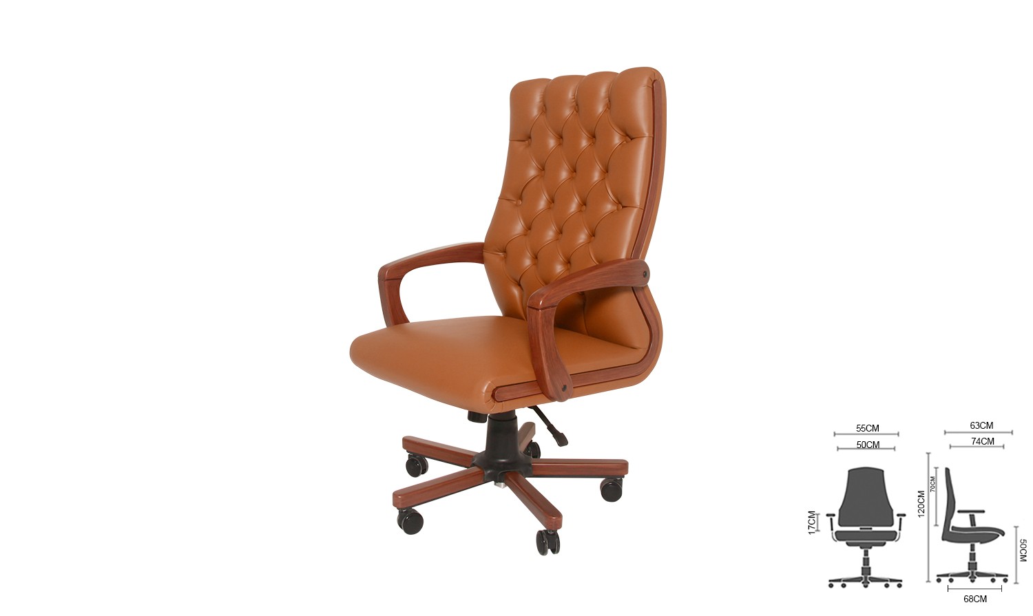 FAUTEUIL DE DIRECTION GRAND KAPITONE